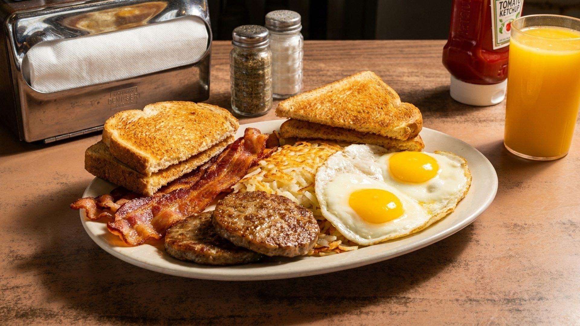 Breakfast served all day, every day